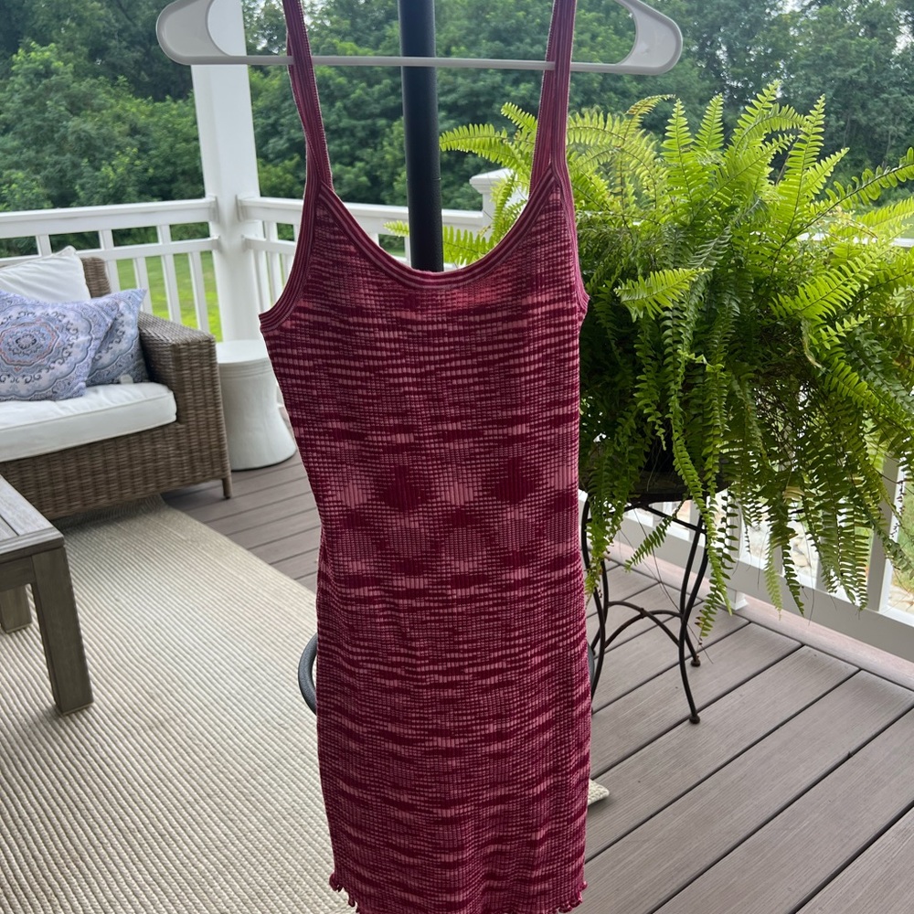 pacsun pink and purple dress
